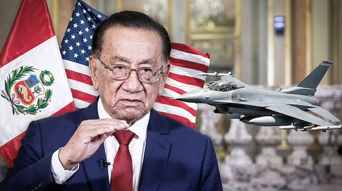 Balcázar denuncia negociación directa y sin supervisión del Estado en contrato de F-16
